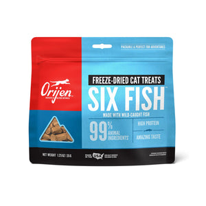 Orijen Six Fish Freeze-dried Cat Treats 35g