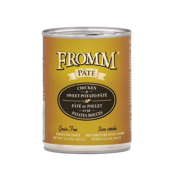 Fromm Canned Dog Food Grain-free Chicken & Sweet Potato 345g