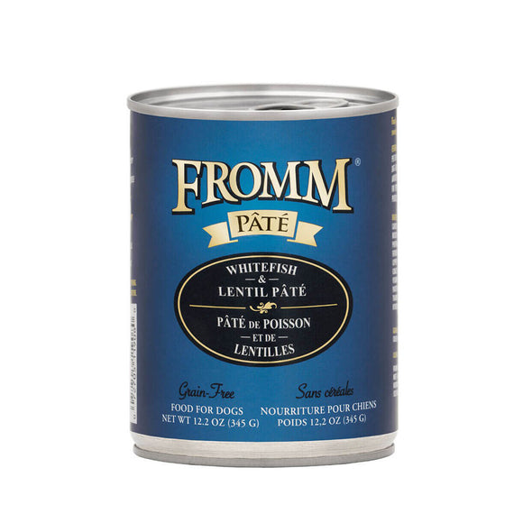 Fromm Canned Dog Food Grain-free Whitefish & Lentil 345g
