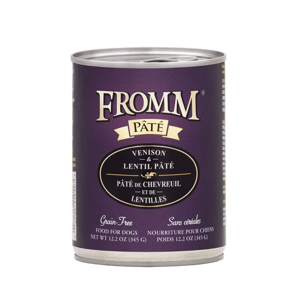 Fromm Canned Dog Food Grain-free Venison & Lentil 345g