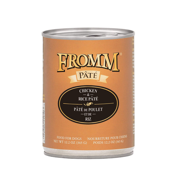 Fromm Canned Dog Food Grain-free Chicken & Rice 345g