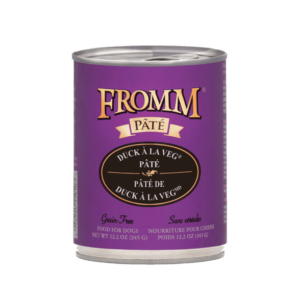 Fromm Canned Dog Food Grain-free Duck A La Veg 345g