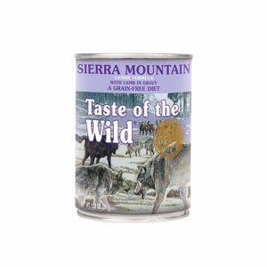 Taste of the Wild Sierra Mountain Formula Canned Dog Food 369g