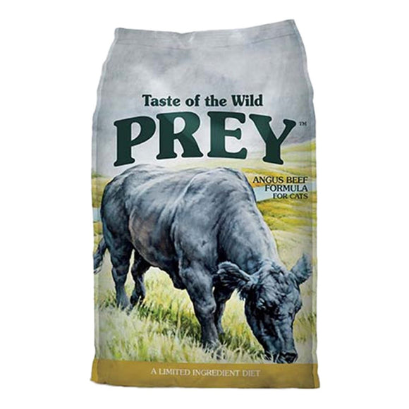 Taste of the Wild Prey Dry Cat Food Limited Ingredient Diets Angus Beef 15 Lbs