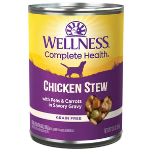 Wellness Chicken Stew Canned Dog Food 354g