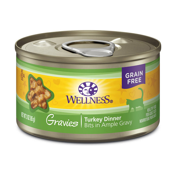 Wellness Cat Canned Chunky Gravies Turkey 156g