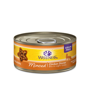 Wellness Cat Canned Food Minced Clovered Chicken 155g