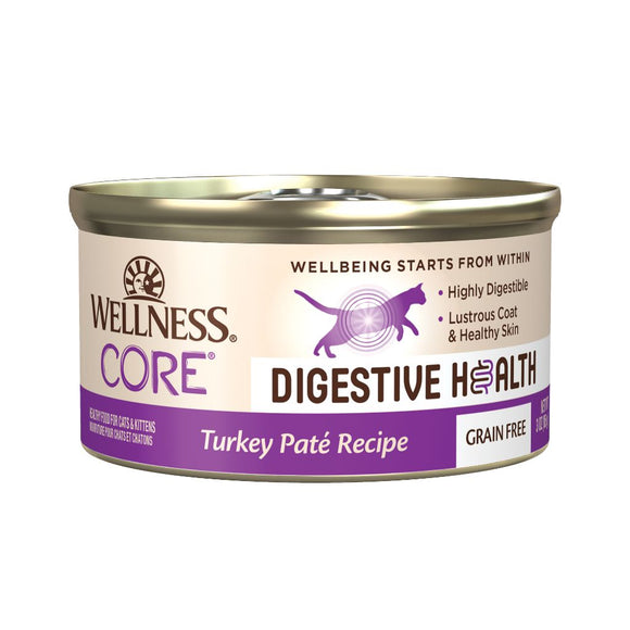 Wellness Core Digestive Health Turkey Pate Cat Food