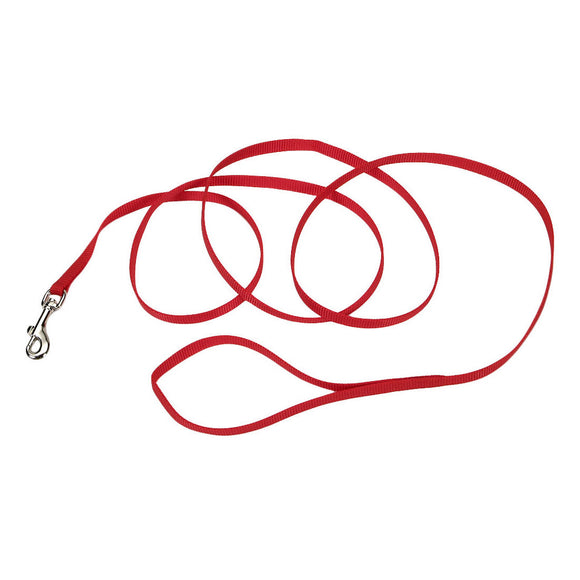 Coastal Pet Dog Leash Single-Ply Nylon Red 3.8 In X 6 Ft A