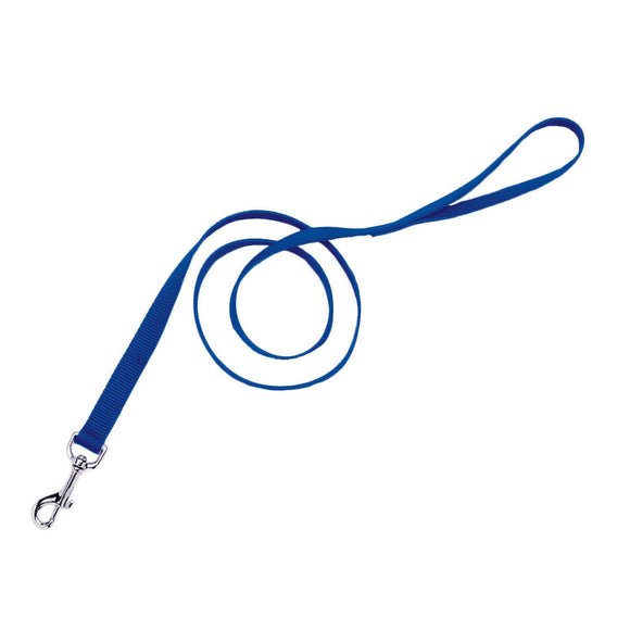 Coastal Pet Dog Leash Single-Ply Nylon Blue 1 In X 6 Ft A