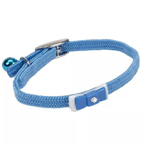 Coastal Pet Blue Jeweled Bow Kitten Collar 5/16in (W) x 8in. (L)