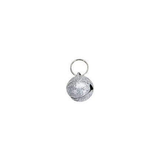 Coastal Pet Frosted Bells Round Silver