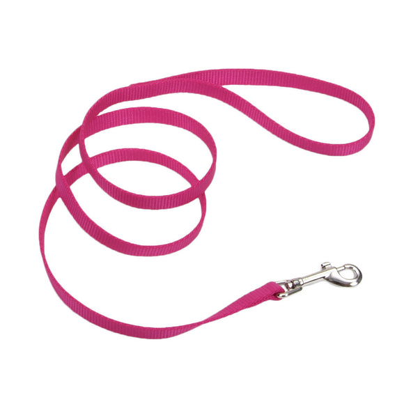 Coastal Pet Dog Leash Single-Ply Nylon Pink Flamingo 5.8 In X 6 Ft A