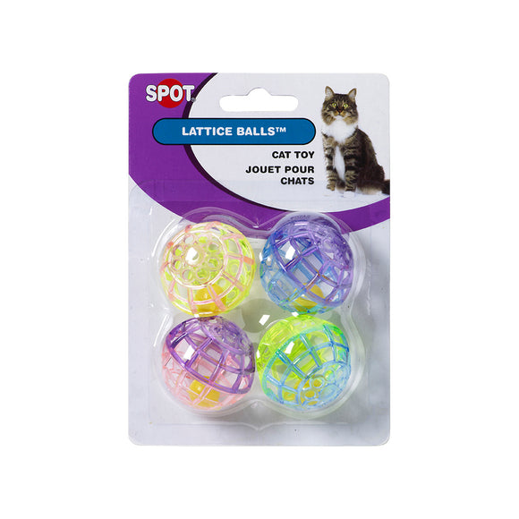 Spot Cat Lattice Ball 4 ct