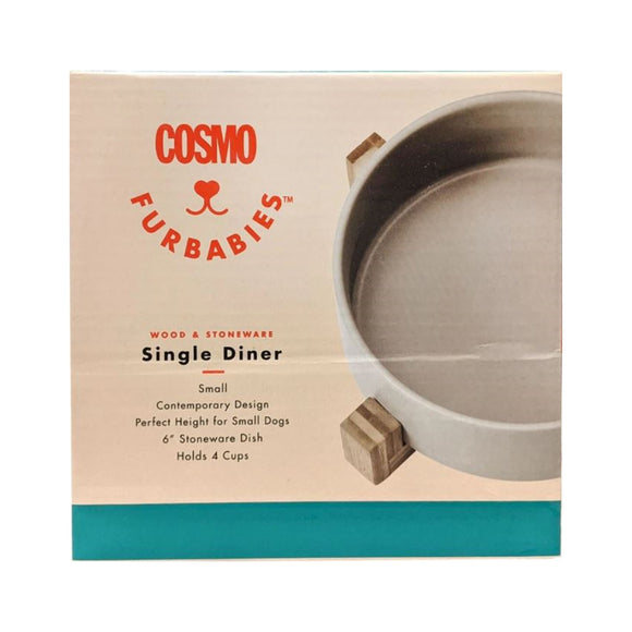 Cosmo Gray Single Diner Bowl 6in
