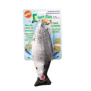 Spot Flippin' Fish Cat Toy 11.5in