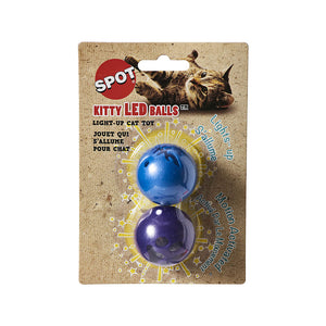 Spot Cat Toy Kitty Led Balls 2 Pk