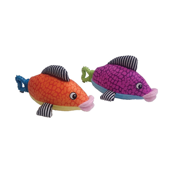 Spot Plush Nubbins Fish Assorted 10 In 1pc