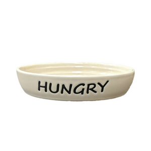 Spot Cat Bowl Oval Hungry 6in