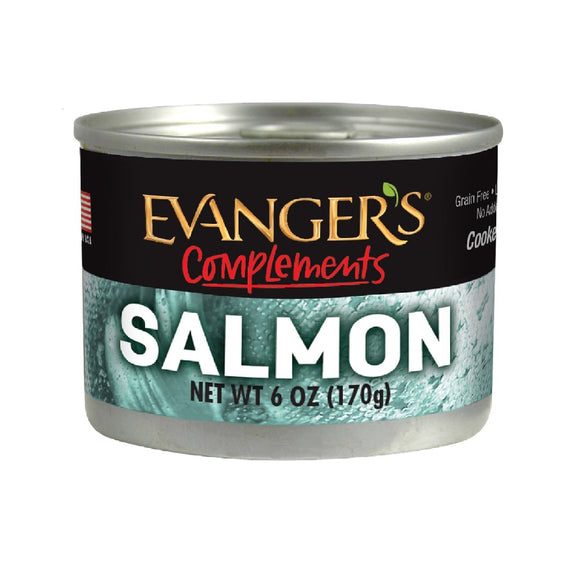 Evanger's Complements Grain-free Salmon Dog Food 170g