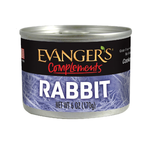 Evanger's Complements Grain-free Rabbit Dog Food 170g