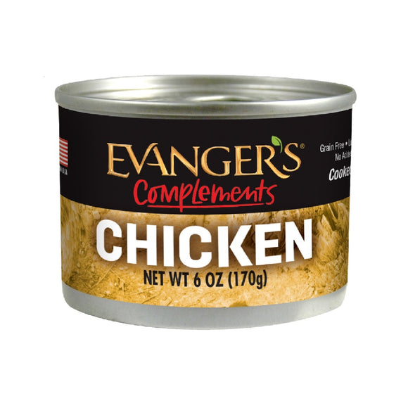 Evanger's Complements Grain-free Chicken Dog Food 170g