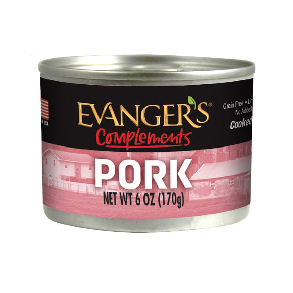 Evanger's Complements Grain-free Pork Dog Food 170g