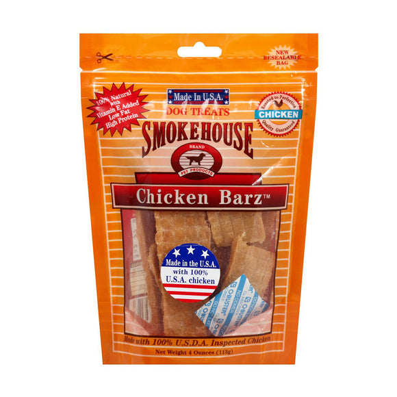 Smokehouse Treats Usa Barz Chicken 4 oz