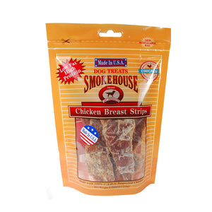 Smokehouse Dog Treat USA Chicken Strips 8 Oz