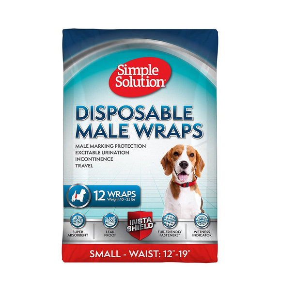 Simple Solution Disposable Male Wrap Small