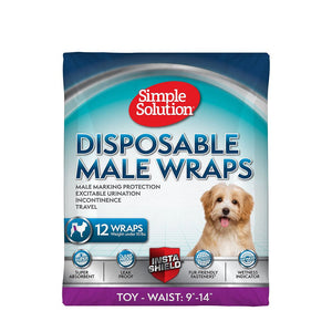 Simple Solution Disposable Male Wrap X-Small