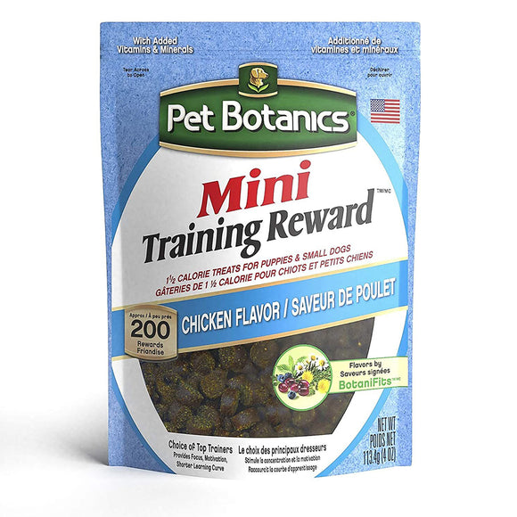 Pet Botanics Mini Training Reward Chicken Flavor 113.4g