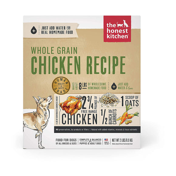 The Honest Kitchen Dry Dog Food Whole Grain Chicken Recipe 0.9kg