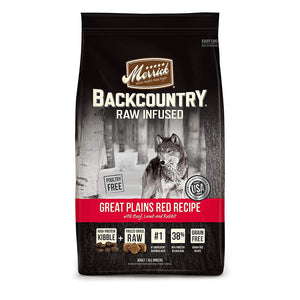 Merrick Dry Dog Food Backcountry Great Plains Red Meat 9.1kg