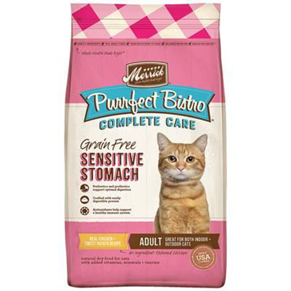 Merrick Dry Cat Food Purrfect Bistro Sensitive Stomach 1.8kg