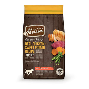 Merrick Dry Dog Food Grain Free Chicken & Sweet Potato 4.5kg