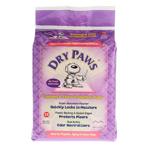 Midwest Homes for Pets Pads Dry Paws Large 14 Ct