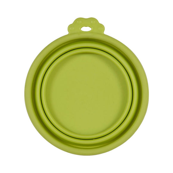 Petmate Bowl Silicone Green 3 Cup