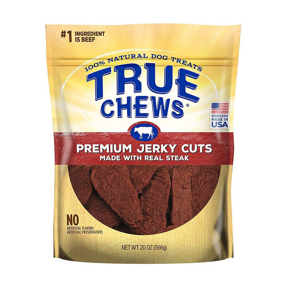 True Chews Jerky Cuts Real Steak 566g