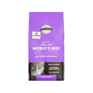 World's Best Cat Litter Multi Lavender 15 Lb