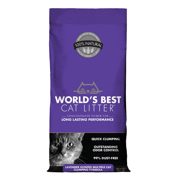 World's Best Cat Litter Lavender 28 Lb