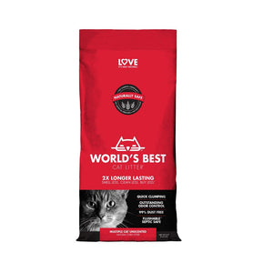 World's Best Cat Litter Multiple Cats Unscented 8Lbs