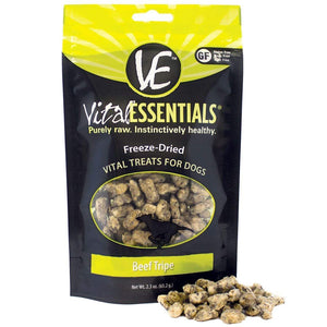 Vital Essentials Dog Treats Freeze-dried Beef Tripe 2.5 oz