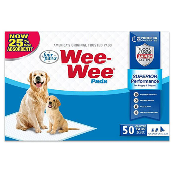 Four Paws Wee Wee Pad 50 ct