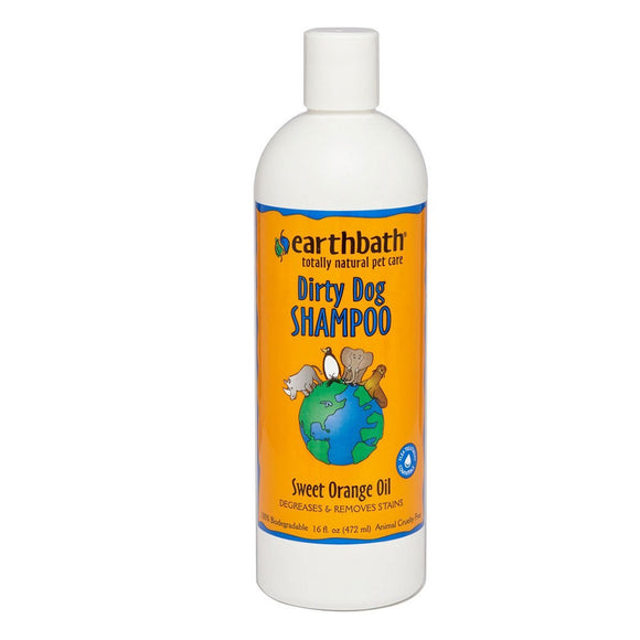 Earthbath Shampoo Dirty Dog Sweet Orange  Oil 472ml