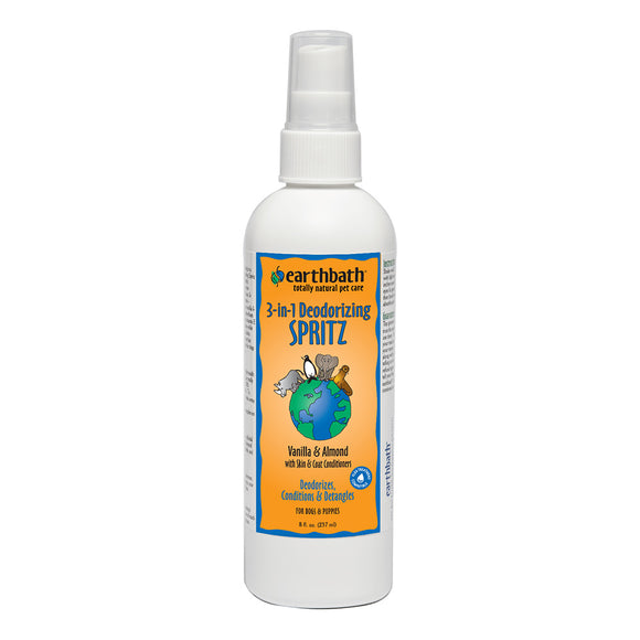 Earthbath Spritz 3in1 Deodorizing Vanilla Almond 237ml