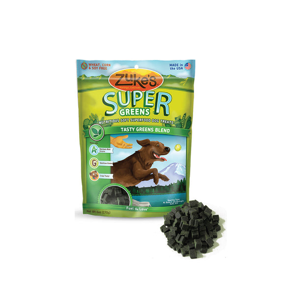 Zuke's Superfood Blends Dog Treats Great Greens 177g