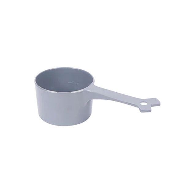 Messy Mutts Gray Food Scooper 1 cup