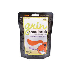In Clover Dog Supplements Grin Dental Chews 4oz