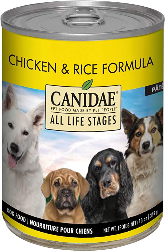 Canidae Canned Dog Food All Life Stages Chicken Rice 369g